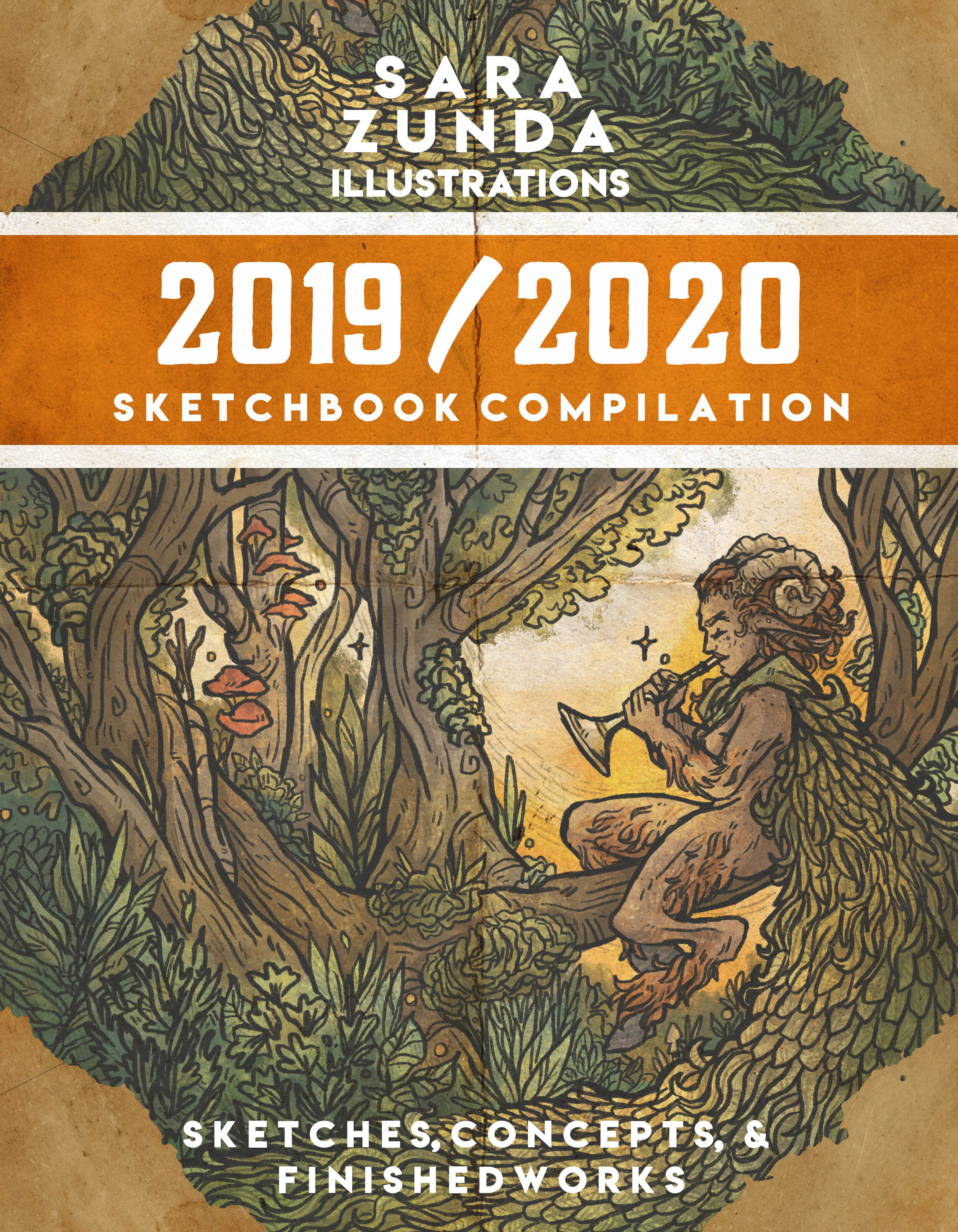 2019/2020 Artbook PDF ✦ Digital — Sara Zunda Illustrations